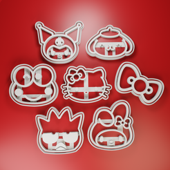 render_001.png HELLO KITTY - 07 COOKIE CUTTERS