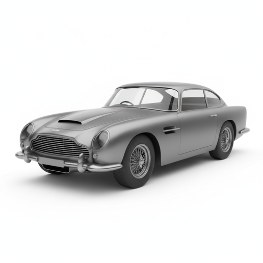 Aston Martin DB5 vintage car STL, car figurine STL, 1:6 car STL, car desk decor STL, open wheel car STL, SUV STL, German sports car STL, 4x4 STL, car keychain STL, wagon STL, futuristic car STL, hatchback STL, car collectible STL, printable car, luxury ca
