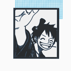Captura-de-pantalla-2022-04-29-233112.png Fichier 3D CADRE LUFFY TARO・Design pour impression 3D à télécharger