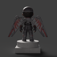 Falcon_Rendered-5.png Chibi Falcon Sam Wilson Marvel 3D STL File