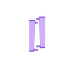 260406_Halter_hutablage_01.stl Fiat Panda 141 Hutablagen halter