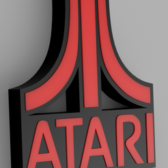 STL file Keystone Kapers  Atari Inspired Bookmark with QR code