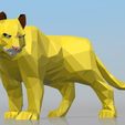 2.JPG Cougar - low poly (Cougar)
