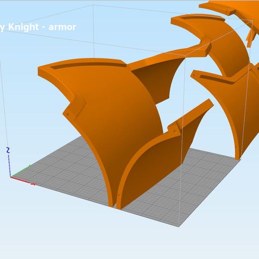 Kirito-armor-parts2 kopie.jpg Fichier 3D L'armure complète de Kirito - Integrity Knight・Plan imprimable en 3D à télécharger, 3D-mon