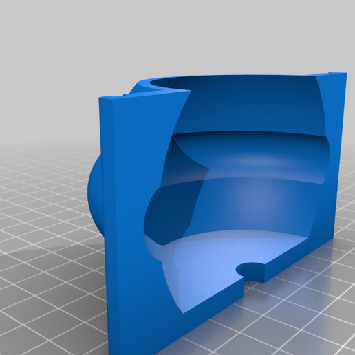 saturno cement flower pot mould - 3D model önizlemesi