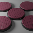 ovw.png 5x 50mm base with wooden planks (second version)