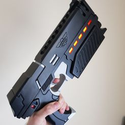 20200225_165020.jpg 3D file Judge Dredd Lawgiver Mk2・Design to download and 3D print, lilykill