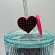 IMG_1130.jpg Mini Box of Chocolate Heart Box Straw Topper