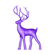 Ciervo de NAvidad.stl Christmas Deer