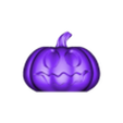4.stl Six Unique Halloween Spinning Pumpkin Emojis for One-Print Magic