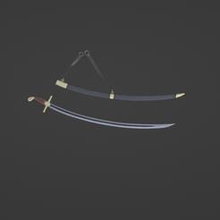 European Medieval Renaissance Weapons Lances 3D model 3D printable