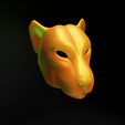 8a.png Animal Panther Face Mask - Animal Cosplay Helmet