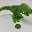 Image0000a.JPG Motorized, Articulated T Rex(ish) Pin Walker