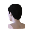 untitled.707.png Audrey Hepburn black and white bust for full color 3D printing