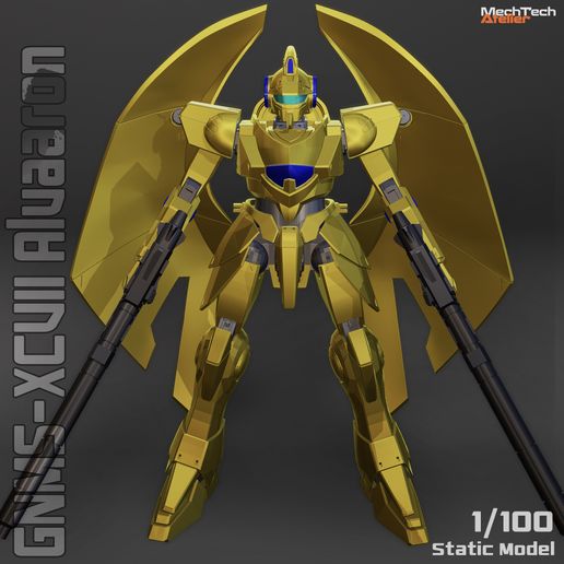 🤖 GNMS-XCVII Alvaaron・ 3D File for 3D printing・Cults