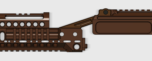 AK105  RAILED DUST COVER