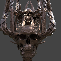 untitled.3643.png OBJ file Dragon Crown Horned 2 designs・3D printable design to download, aramar