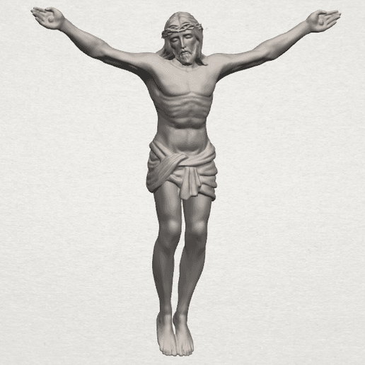 Jesus 01 - top 3D model