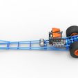 9.jpg Dragster à moteur frontal Diecast avec double V8 suralimenté Échelle 1:25