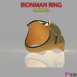 untitled.21.jpg IRON MAN RING - iron man jewelry - Mark 85 - Infinity war 3D print model