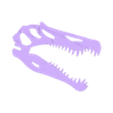 523_Head1-2_Tight v2.stl [3Dino Puzzle] Spinosaurus Ver.2.0