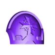 Chadscale_Phobos_PadCircle_104.stl Templar Shoulder Armour PT2- the Sequel
