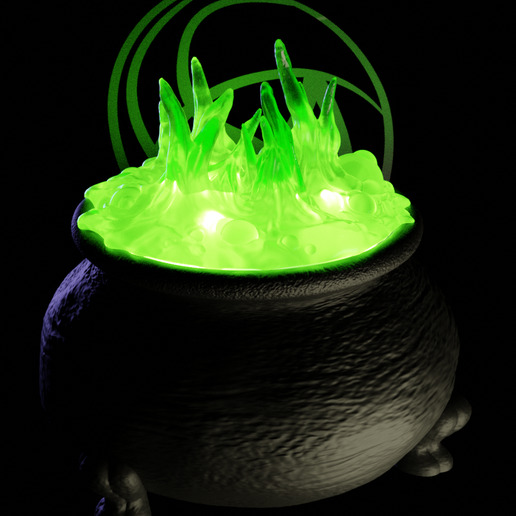 👻 Set 1 Cauldron・ STL File for ・Cults