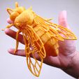 abeja zangano 3d.jpg STL file ZANGER (APIS MELLIFERA) Realistic・3D printing design to download
