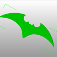 02.png Batman 2021 Batarang for 3D print