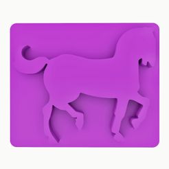 Clay-Art-Stamp-CSSP42_0001.jpg Fichier STL Cheval CLAY ART STAMP CSSP42・Design pour impression 3D à télécharger