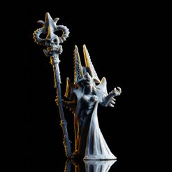 01.jpg Free 3D file Dark Elf Supreme Witch・3D printing idea to download