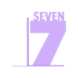 7bookend85.stl.stl 6-7 (Six Seven) Book End Book Holders Version 2