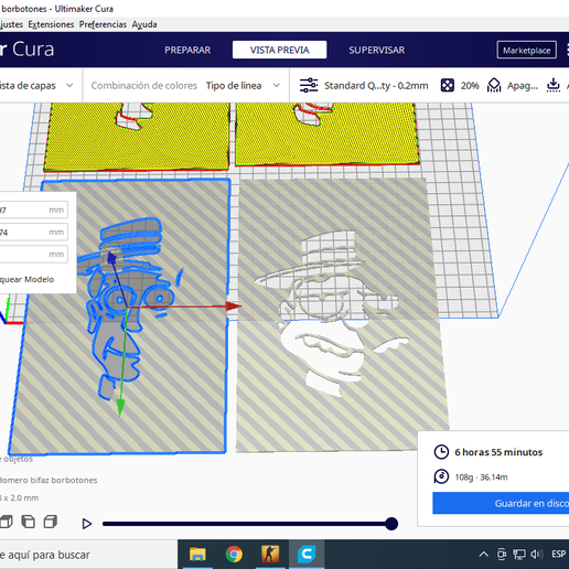 Los Borbotones The Be Sharps Simpsons 3D model