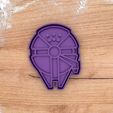 millenium-falcon.jpg Cortador de bolachas Millenium Falcon da Guerra das Estrelas