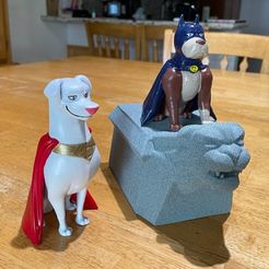 Ace The Bat Hound League of Super Pets Statue STL