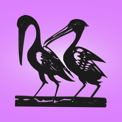 изображение_2022-06-12_144147158.png Fichier STL Murale décorative, décoration murale, panno, oiseaux・Objet imprimable en 3D à télécharger