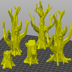 Bild-1.png Tabletop trees and tree stumps for 28mm - 32mm