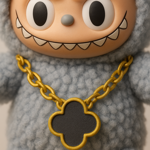 🚐 Van Cleef Labubu Chain - STL Digital File für 3D-Druck, druckbares ...