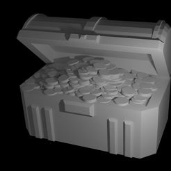 Treasure.png Archivo 3D gratis Cofre del Tesoro・Objeto de impresión 3D para descargar, Studly