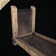 12.jpg Modern Log Rack - Diorama  Miniature TableTop - Lumberjack