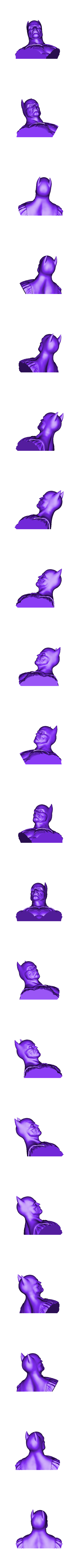 Batman_Bust_03.stl Бюст Бэтмена