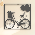 15-a.png Home Living Room Decoration, Bike Lover, Wall Hanging, Art Gift