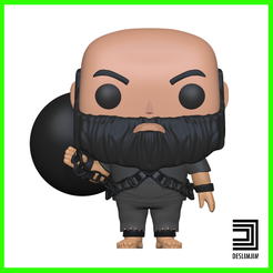 Chang-94-01.png Download file CHANG 94 KOF THE KING OF FIGHTERS SNK FUNKO POP • 3D printer model, deslimjim