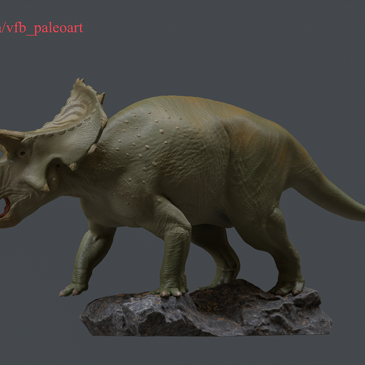 R.png Avaceratops lammersi für den 3D-Druck