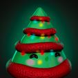Happy-Christmas-tree.jpg 4 models of mini Christmas trees to decorate