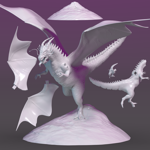 Dragon 3D model