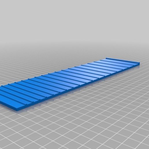 Trikordo fretboard 3D model