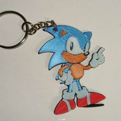sonic3.jpg Sonic keychain