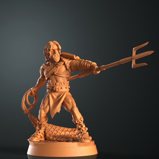 Retiarius - Gladiator miniature - 3D model önizlemesi
