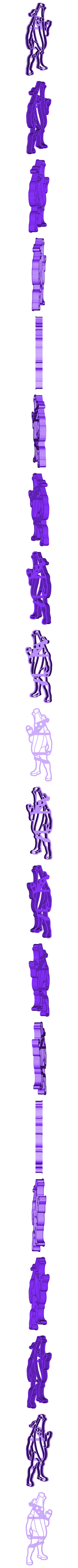 PEELY.stl cookie cutter cookie cutter fortnite peely